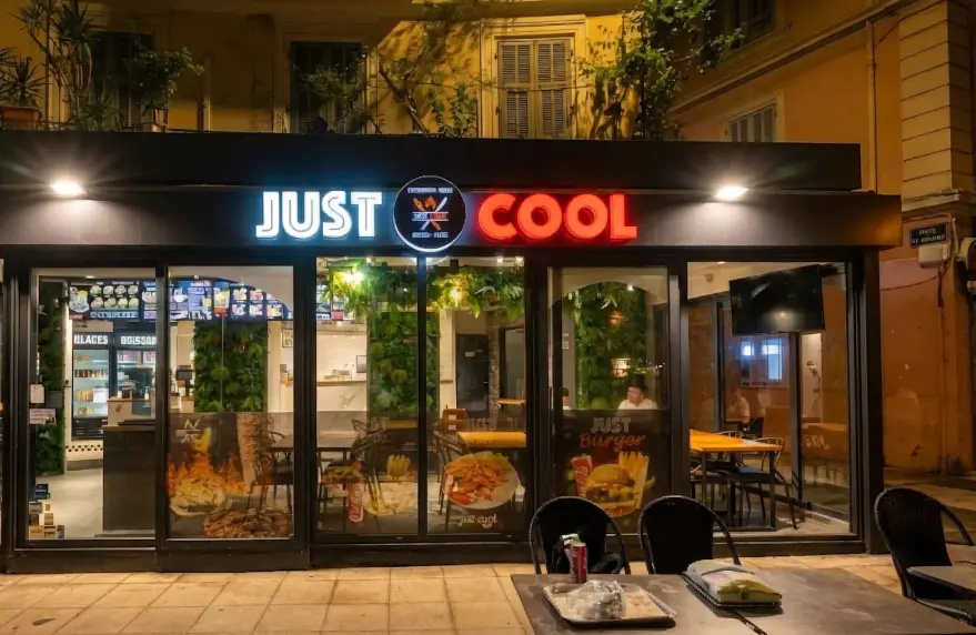 Just Cool Restaurant facade